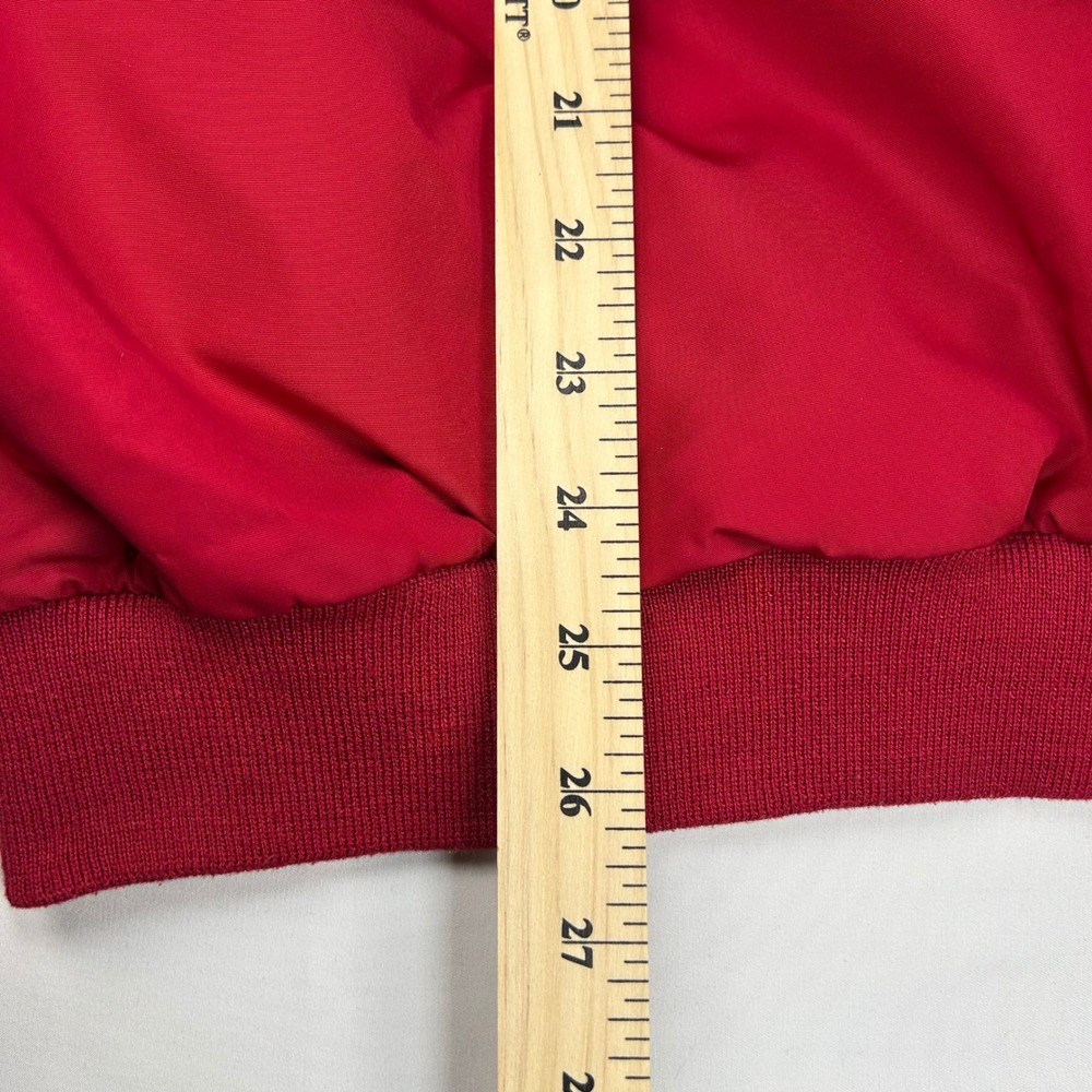 Vintage Cutter & Buck Indiana Hoosiers 2002 NCAA Finalist Pullover Red Mens L - Picture 6 of 16